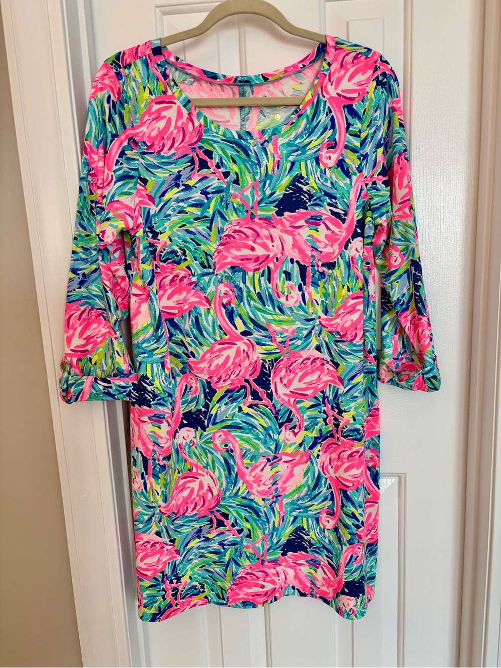 Lilly’s best Pink Flamingo Dress